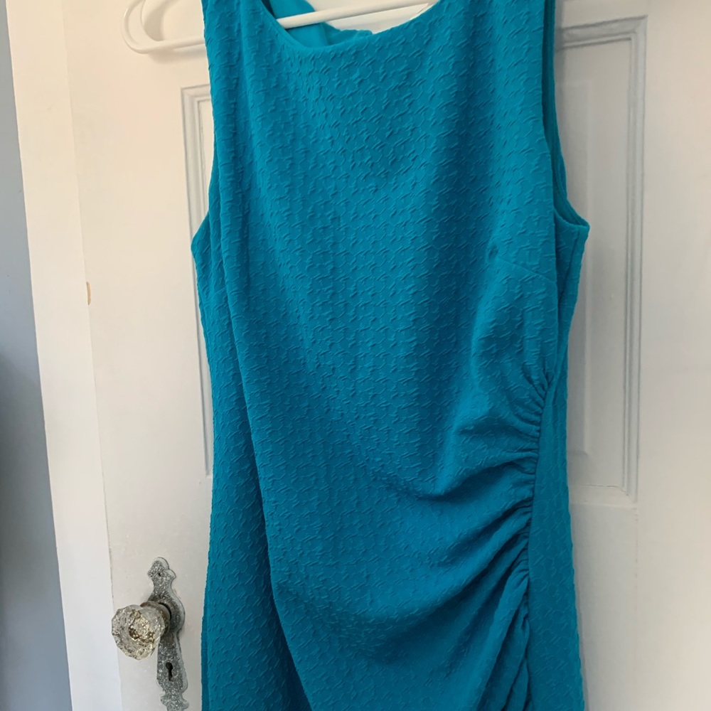 Blue dress